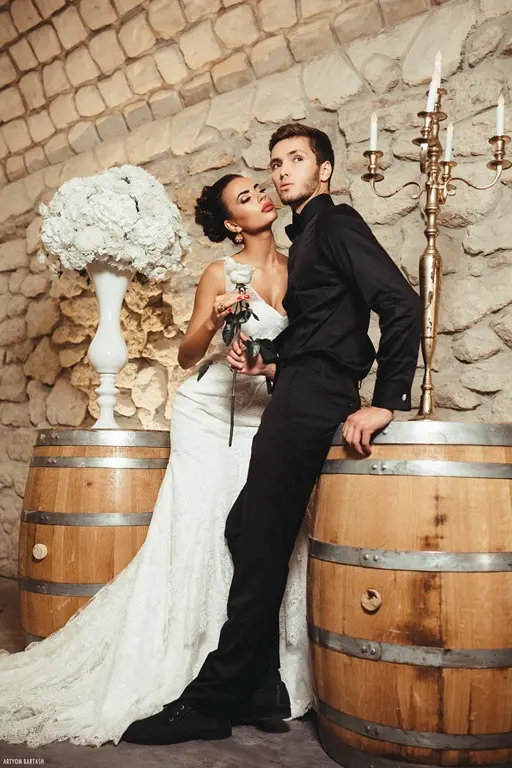 Свадебный декор в стиле rustic luxury от агентства Mille Fiori