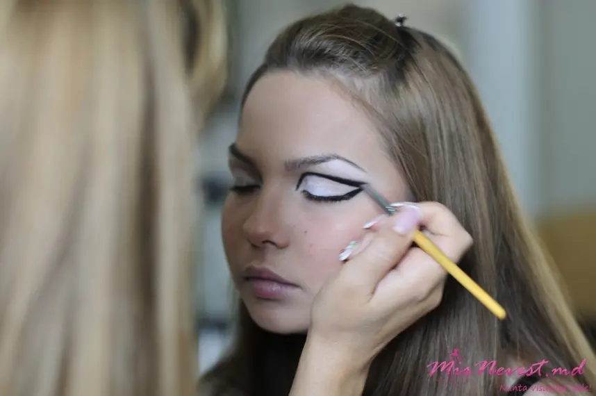Fashion make up - vizajist Maia Glijinski