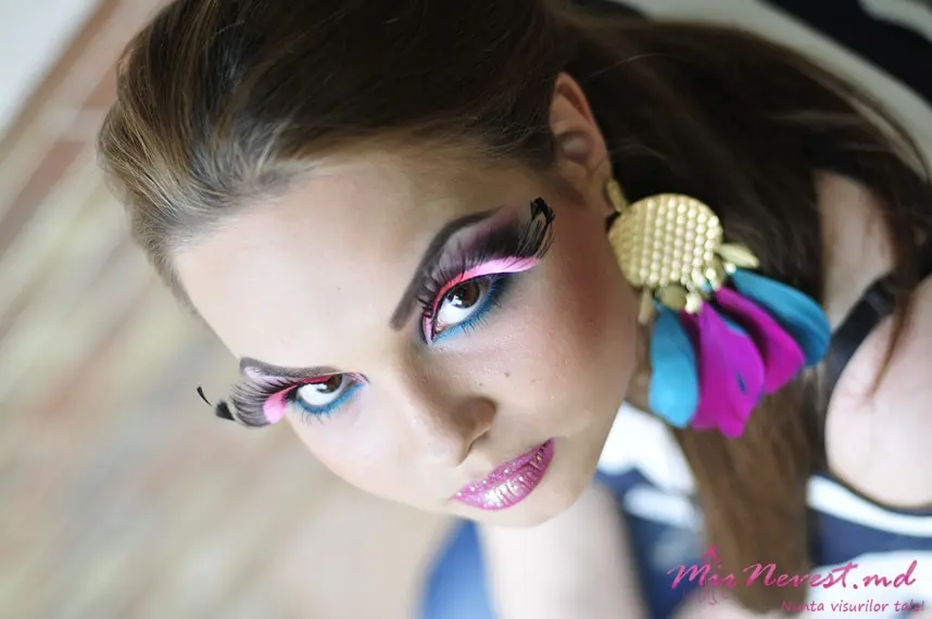 Fashion make up - vizajist Maia Glijinski