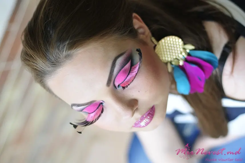 Fashion make up - vizajist Maia Glijinski