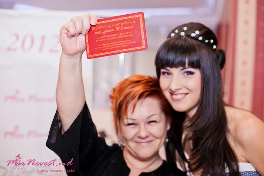 Certificat de la restaurant Europa Chisinau