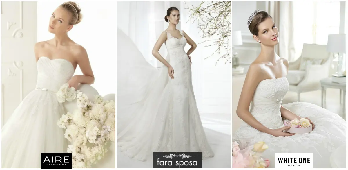 Свадебные платья Aire Barcelona, Fara Sposa, White One
